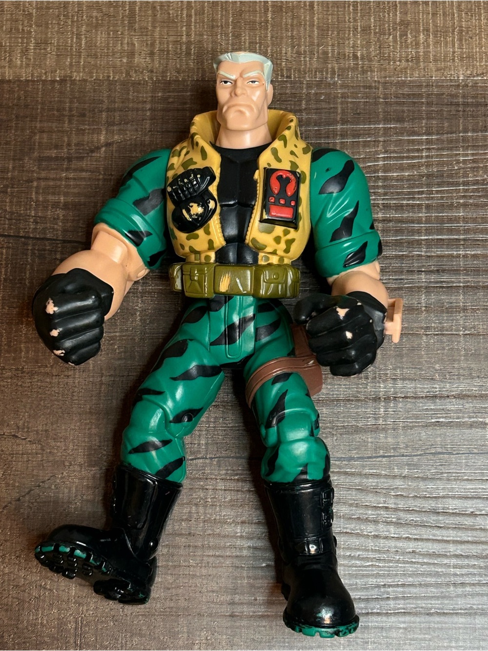 Vintage 1998 Hasbro Small Soldiers Major Chip Hazard Action Figure 6.5"